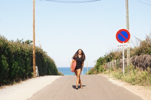 Just a short walk to the beach