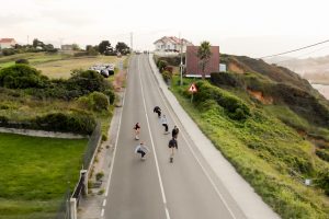 Joint skating session in San Vicente