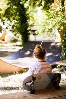 Miniramp at our surf camp Moliets