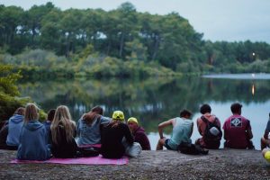 Jam session at the lake Jam session at the lake
