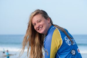 surfing school teens Spain
