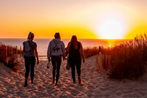 Promenades sur la plage Le Pin Sec
