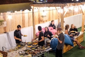 Delicious BBQ at the surfhouse Fuerteventura