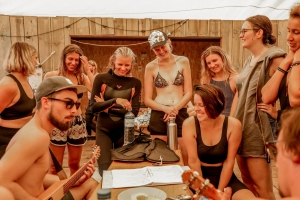 Surf Lifestyle at our camp in Le Pin Sec Surf Lifestyle at our camp in Le Pin Sec