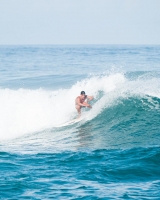 Malte started surfing when he was a little child Malte started surfing when he was a little child
