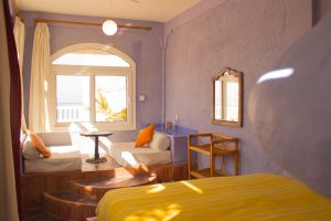 intérieur de la surfhouse Surf camp Taghazout Tamraght