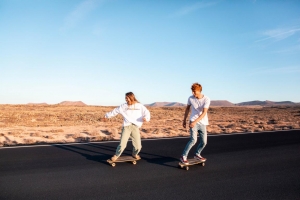 Fuerteventura is perfect for a skate session