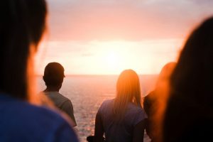 Beautiful sunsets in Spain