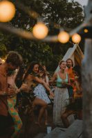 Also the dancing does not come too briefly in the Surfcamp Moliets Also the dancing does not come too briefly in the Surfcamp Moliets