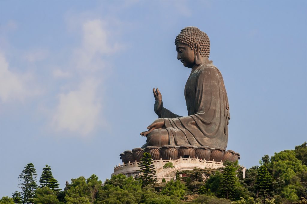 Tian Tian Buddha in Hong Kong