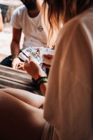 Party games in surf camp Moliets