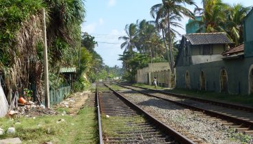 Famous Railroad in Sri Lanka