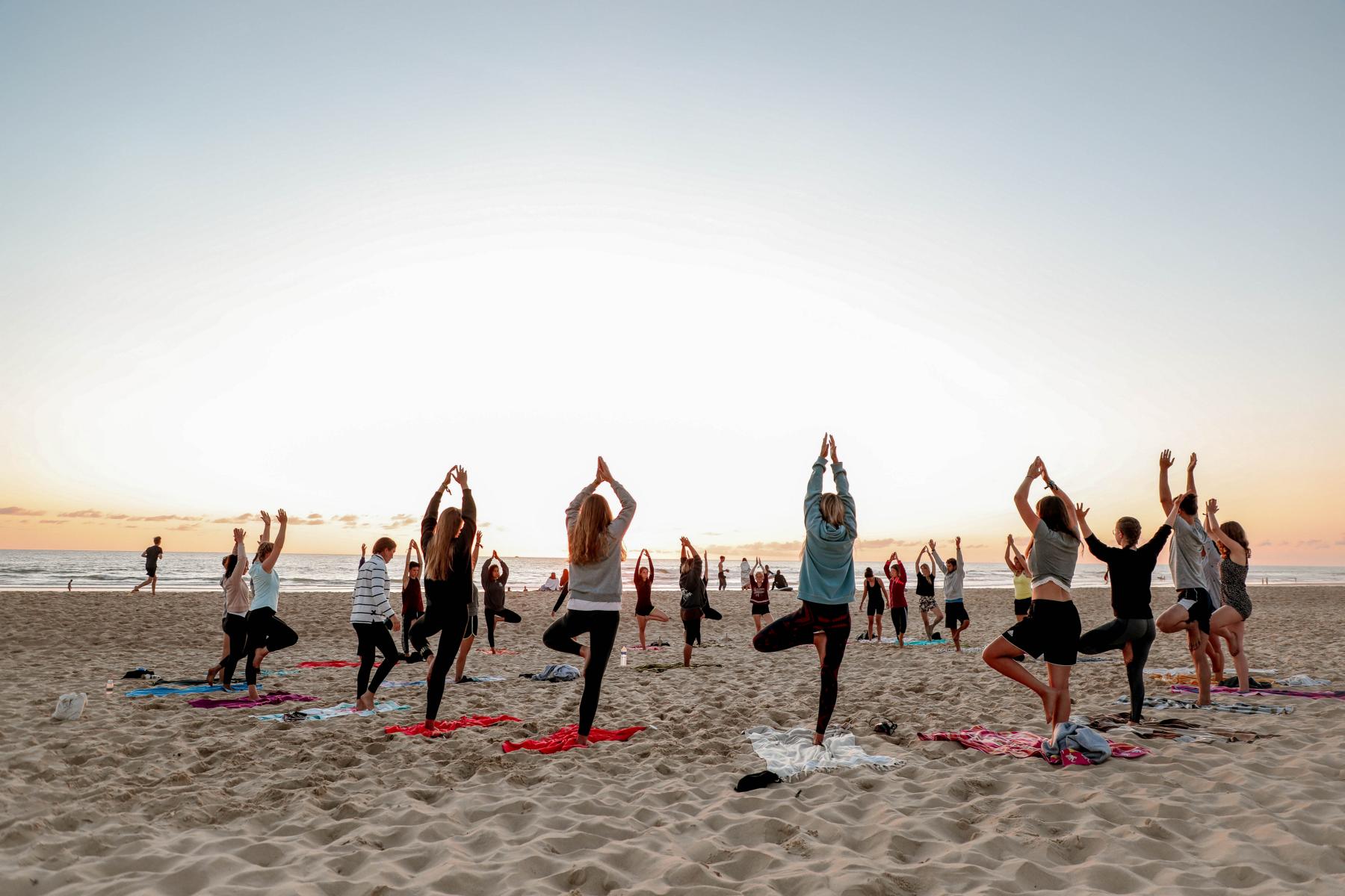 yoga surf camp
