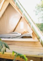 Tipi tent in Moliets