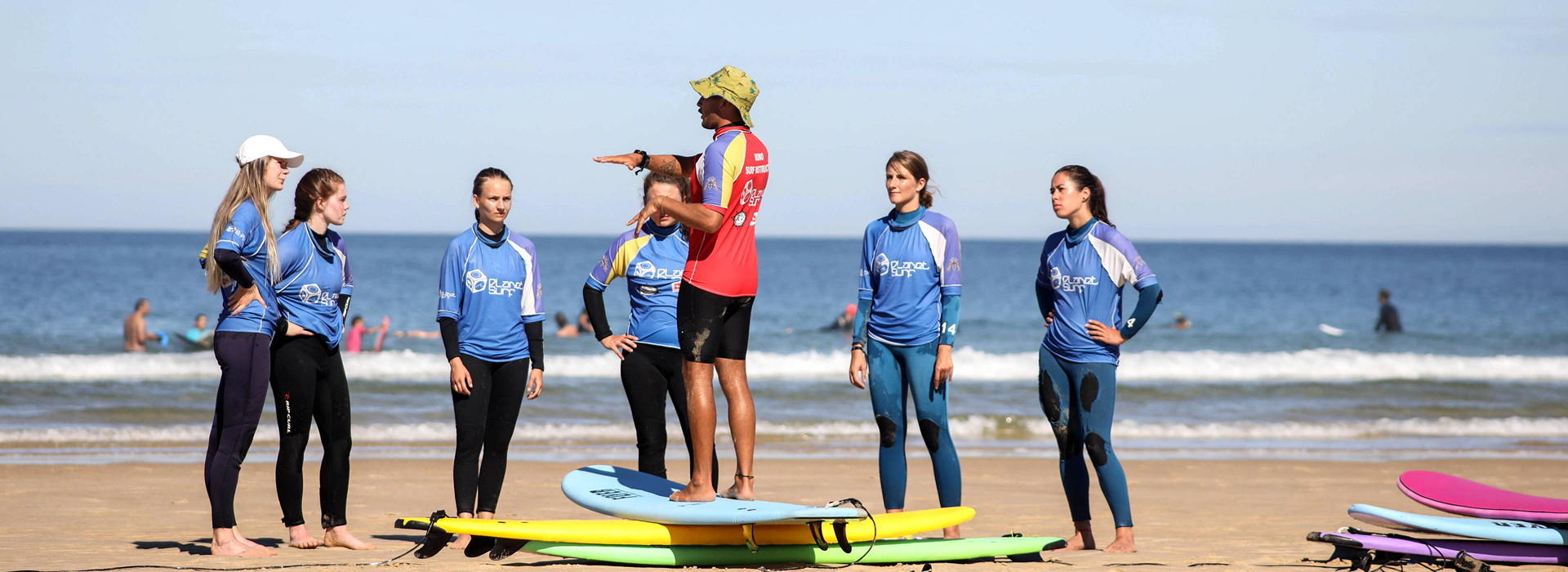 Vieux Boucau Planet Surf Camps course